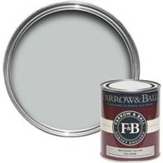 Farrow & Ball Skylight 205 Gloss Wood Paint, Metal Paint Blue 0.75L