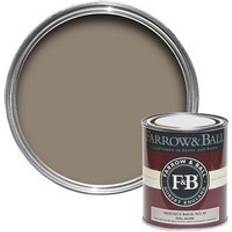 Brun - Grundfärger Målarfärg Farrow & Ball Gloss Mouse's Wood Paint Brown 0.75L