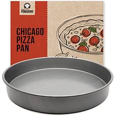 Pizza Pans Chef Pomodoro Chicago Deep Dish Pizza Pan 11.8 "