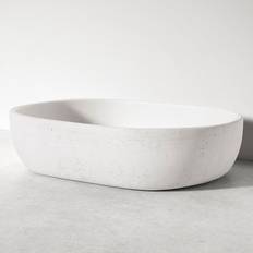 Tvättställ & Handfat Hill Ceramic Handgjorda Cement Lagoon