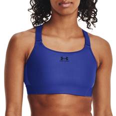 Azul Sujetadores Under Armour Heatgear High Sujetador Deportivo Mujeres - Azul