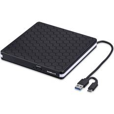 Optical Drives Amicool USB 3.0 Type-C CD DVD Optical Drive