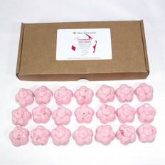 Bath Bombs Bee Beautiful Bombs Strawberries & cream scented 21 10g Flowers reduced plastic