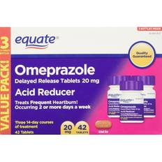 Medicines Equate Omeprazole 20 Milligram, Acid Reducer, Delayed