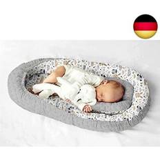 Nids pour bébé Kospu KOSPU Nid Bébé Multifonctionnel Cocoon Baby Bumper Lit de Voyage