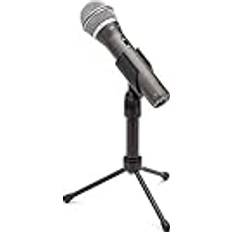 Samson q2u Samson Technologies Q2U USB/XLR Dynamic Microphone Recording and Podcasting Pack Includes Mic Clip, Desktop Stand, Windscreen and Cables silver