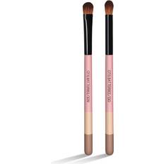 Pink Makeup Brushes Eye Brush Set Duo Pink