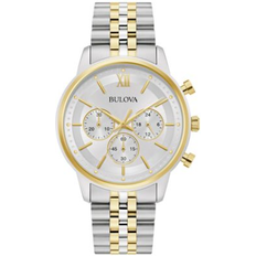 Watches Bulova Classic Chronograph Two-Tone Bracelet 41mm, Created for Macy's Two-tone Two-tone