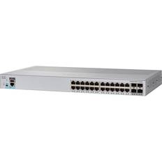 Cisco WS-C2960L-24PQ-LL 24 Port Gigabit Ethernet 10/100/1000 PoE 4 x Gigabit SFP+