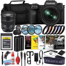 Fujifilm Mirrorless Cameras Fujifilm X-H2 Mirrorless Camera with 16-80mm Lens Black CFexpress Card Bundle