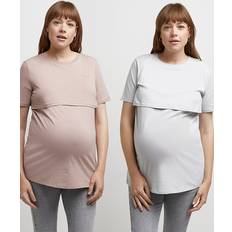 Womens Grey Nursing T-Shirt Multipack Grey