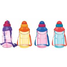 Water Bottle Milton 4-Pc Kids Water Bottle with Straw Set 13.5 Oz Refillable Water Bottles