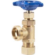 Bottom Valves B&K 46610 0.75 x 0.75 in. FIP x MHT Homewerks Brass Boiler Drain Valve