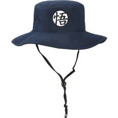 BioWorld Dragon Ball Z Goku Neck Drape Sun Hat Black/Blue/White