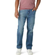 Wrangler Men's Free-to-Stretch Regular Fit Jeans - Steel Blue