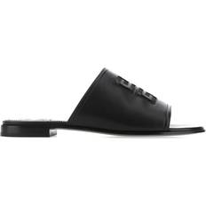 Givenchy Pantoletten Givenchy Black Nappa Leather 4G Slippers