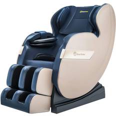 RealRelax Favor-SS01 heated Full Body Massage Chair with zero gravity mode and Bluetooth music player Black
