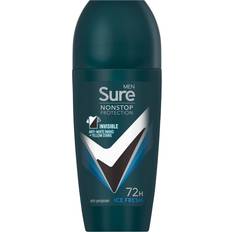 Sure Toiletries Sure Men Nonstop Protection Invisible Ice Fresh Antiperspirant Deodorant Roll On wilko 50ml