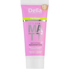 Delia Cosmetics It's Real Matt Matterende foundation Skygge 102 Natural 30 ml