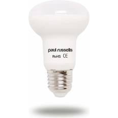 Paul Russells 3 Pack 8W Reflector LED Light Bulbs E27 ES Edison Screw Paul Russells Bright 8W=65W Spotlight R63 Spot Light 270 Beam Lamp 6500K Day Light 65W