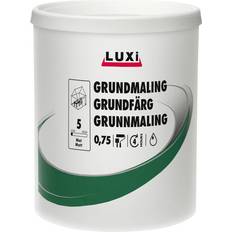 Luxi Målarfärg Luxi Grundmaling acryl Hvid 0.75L