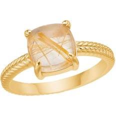 Carre Carré Ring 18 kt Guldpläterad Silver - Gold