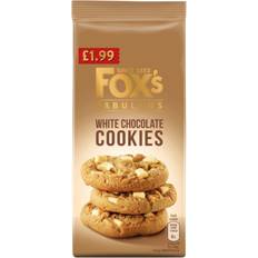 Cheap Biscuits Fox's Fabulous White Chocolate Cookies 180g pack of