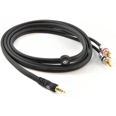 D'Addario Planet Waves Dual RCA to Stereo Mini Jack Cable 5ft 1.5m