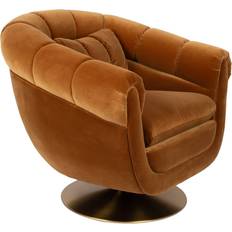 Katoen Fauteuils Dutchbone Whiskey Lounge Stoel