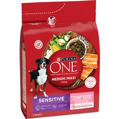 Purina ONE Koira Lemmikit Purina ONE Medium Maxi Sensitive 2 x 2.5 kg