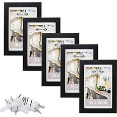 Close Up Picture Set of 5 Premium MDF Shatterproof Collage Photo Frame