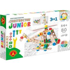 Alexander Junior Træ Konstruktionsbyggesæt 3-i-1 Helikopter