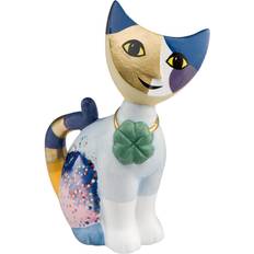 Goebel Cat Sculpture, Porcelain, Multi-Colour Figurine