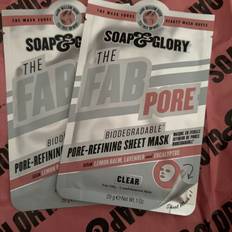 Soap & Glory the fab pore biodegradable pore refining sheet mask