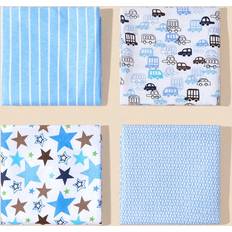 Shein Neutral Infant Swaddle Blankets 4pcs