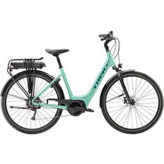 Trek Elcyklar Trek Verve 2 Lowstep Blue Sage 400Wh Elcykel Damcykel