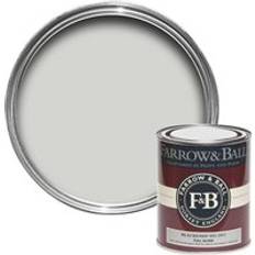 Utilizzo Interno - Vernice per Legno Pitture Farrow & Ball Full Gloss 0.75 l Blackened 2011 Vernice per Metalli, Vernice per Legno Grigio 0.75L