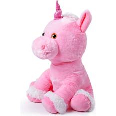 Deuba Soft Plush Unicorn Pink 72cm