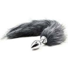 Toyz4Lovers Fox Tail Plug Silver Grey