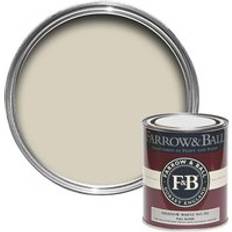 Paint Farrow & Ball Shadow White 282 Gloss Metal Paint, Wood Paint Grey, White 0.75L