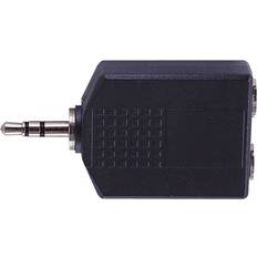 Electrovision jack plug to 2 splitter pp