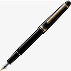 Montblanc Meisterstuck Classique 14ct Gold Nib Fountain Pen 132464 Black