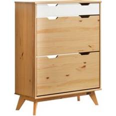Casaria Pine Shoe Rack