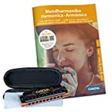 B Mondharmonica's Cascha HH 1610 EN Professional Blues Set Diatonic harmonica