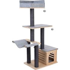 Modern Living Raleigh Scratching Tree - Grey