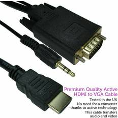 ThatCable hdmi to vga & Converter Male Video Adapter