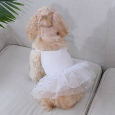 Husdjur Shein 1pc Star Decor Pet Dress For Dog And Cat For