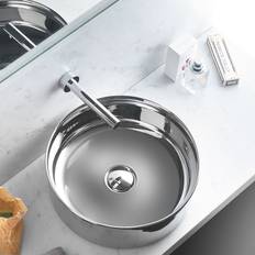 Tvättställ & Handfat Hill Ceramic Bathco Gold&Silver Dinan Silver