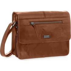 Spikes & Sparrow Skuldertasker Spikes & Sparrow Bronco Crossbody bag cognac
