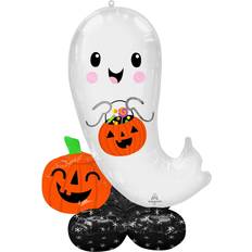 Balloons on sale Amscan Halloween ghost airloonz foil balloon p70 party fun 36"/91cm x 53"/134cm